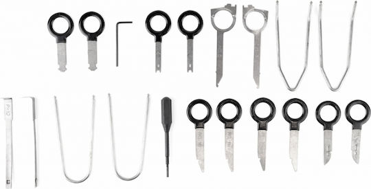 AMiO Radio CD Removal Keys Car Set 20pcs Car Audio Accessories 02515