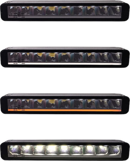 Driving Light Black Series 9x5w LED 12-48v 45w 5,700k 3,780lm 2 Uses 283x54x58mm 1 Piece