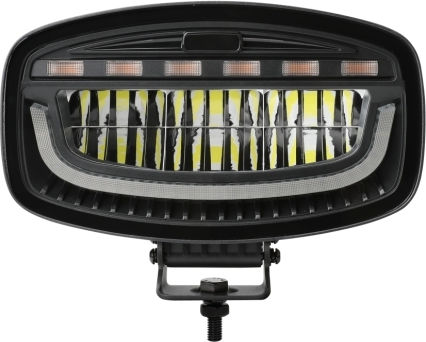 Rectangleς Headlights Car LED 10 - 30V 60W 24.7cm with White Lighting 1pcs