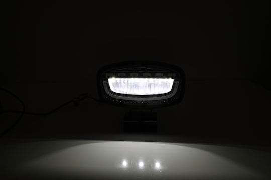 Rectangleς Headlights Car LED 10 - 30V 60W 24.7cm with White Lighting 1pcs