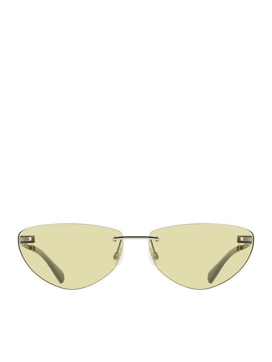Calvin Klein Ochelari De Soare Argintii Cu Ramă Metalică
