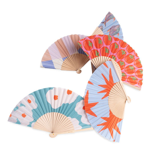 Helio Ferretti Carnival Fan Polychrome Pisces 1pcs 122660