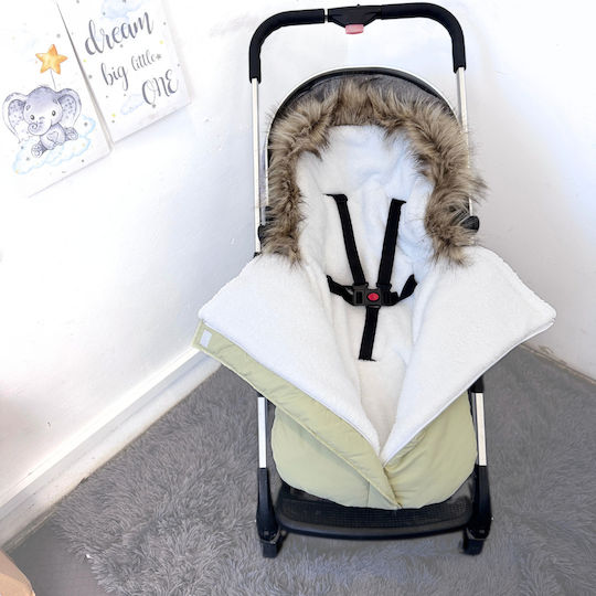 Kinderwagen-Fußsack Beige