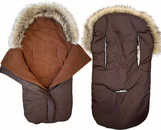 Stroller Footmuff Brown