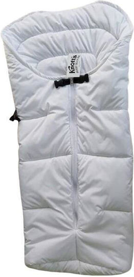 Kinderwagen-Fußsack Weiß