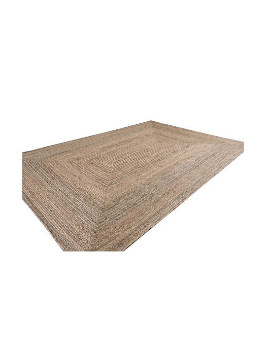 Covor Rectangular din iută Gri