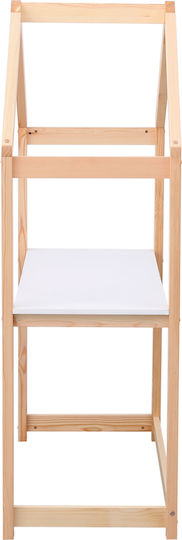 Pepe Birou pentru copii din Melamină Alb 120x44x152cm