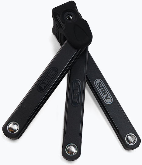 Abus Bordo 6000K/90 BK SH Bicycle Folding Lock with Key Black