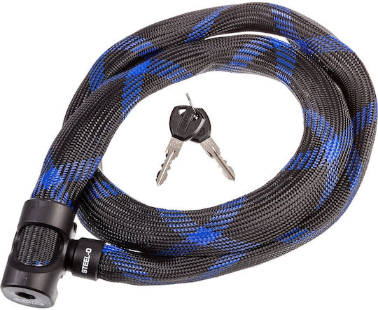 Abus Ivera Cable Велосипедна катинарка с връзка с ключ Черен