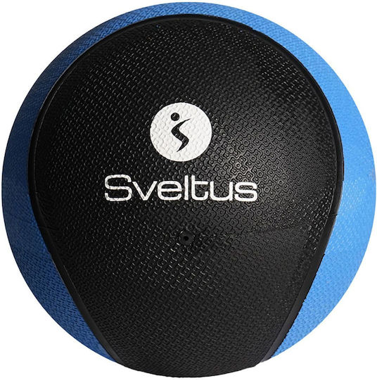 Sveltus Medicine Ball Rubber Black Blue 2kgs