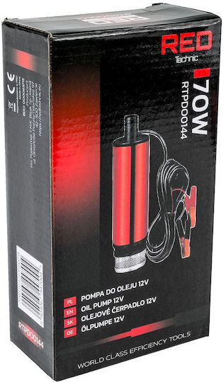 Elektrische Kraftstoffpumpe 12 V 40 L Min Rot Technic Rtpdo0144