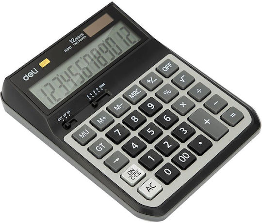 Deli Calculator in Gray Color 1pcs