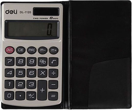 Deli 1120 Αριθμομηχανή Τσέπης σε Χρυσό Χρώμα