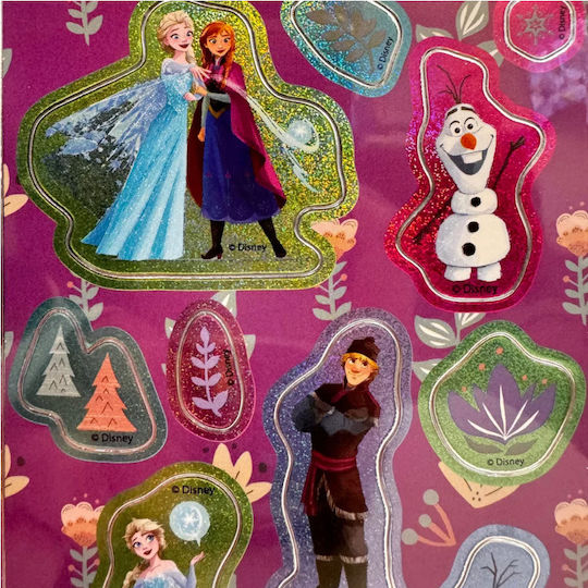 Disney Frozen Snowburst Set of Shiny Holographic Stickers