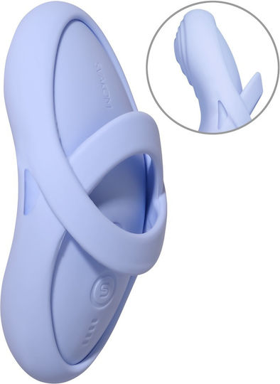 Svakom Echo 2 Mini Δονητής Δακτύλου 2cm Γαλάζιος