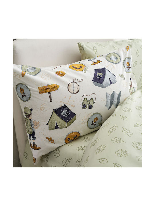 Vesta Home Sheet Set Single with Elastic Band Cotton None 170x260cm 3pcs