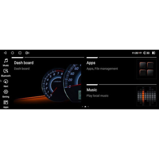 Digital IQ Car Audio System for BMW X3 (F25) 2011-2013 (Bluetooth/USB/WiFi/GPS/Apple-Carplay/Android-Auto) with Touch Screen 10.25"
