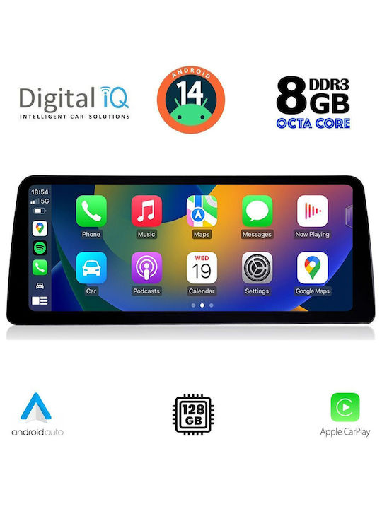 Digital IQ Car Audio System 2013-2016 (Bluetooth/USB/WiFi/GPS/Apple-Carplay/Android-Auto) with Touch Screen 12.3"