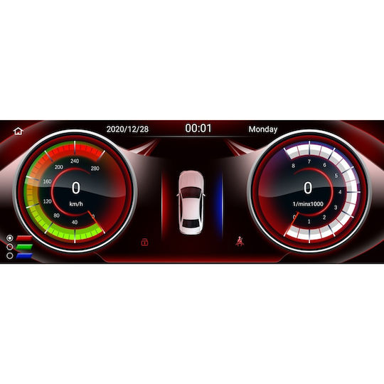 Digital IQ Ηχοσύστημα Αυτοκινήτου 2010-2013 (Bluetooth/USB/WiFi/GPS/Apple-Carplay/Android-Auto) με Οθόνη Αφής 12.3"