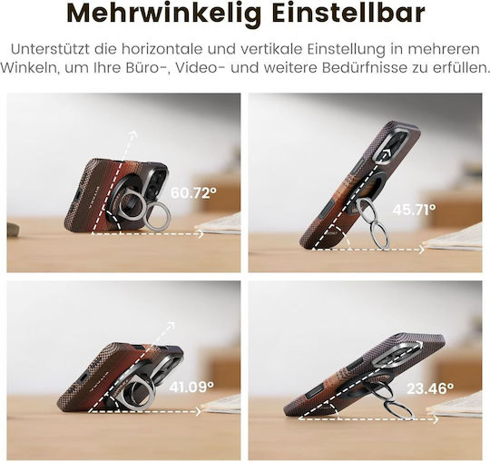 Pitaka Desk Stand for Mobile in Black color MGB2402