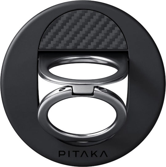Pitaka Desk Stand for Mobile in Black color MGB2402