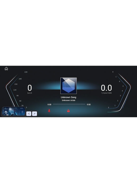 Digital IQ Car Audio System for BMW X1 (E84) 2009-2015 (Bluetooth/USB/WiFi/GPS/Apple-Carplay/Android-Auto) with Touch Screen 10.25"