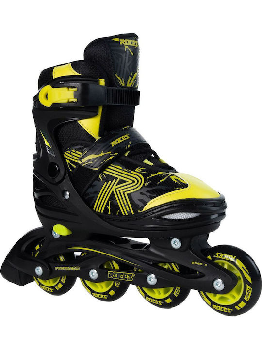 Roces Jokey 3.0 Inline Αυξομειούμενα Rollers Μαύρα Παιδικά