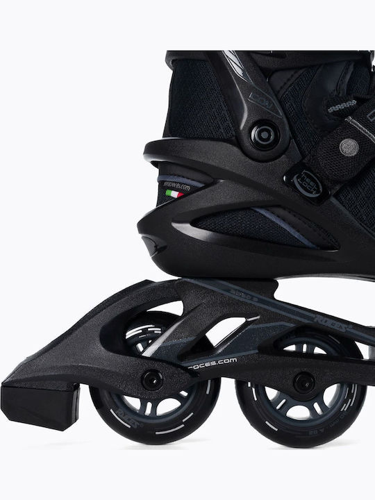 Roces Icon M Inline Rollers Schwarz Erwachsene/Kinder