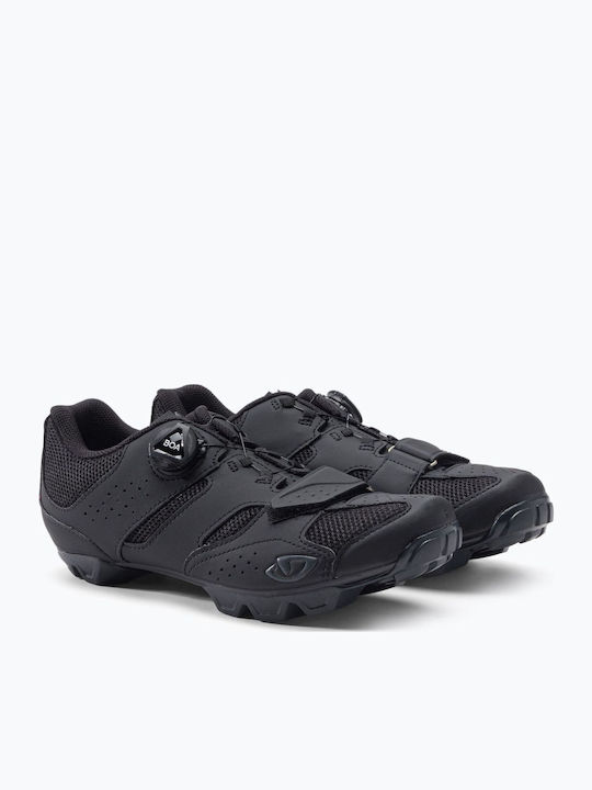 Giro Unisex Scăzut Pantofi de ciclism Munte Negri