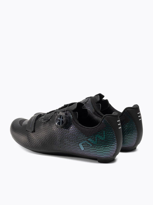 Northwave Storm Carbon 2 Bărbați Scăzut Pantofi de ciclism Drum Negri