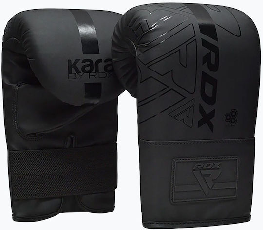 RDX Boxhandschuhe aus Synthetikleder für Sandsack Schwarz