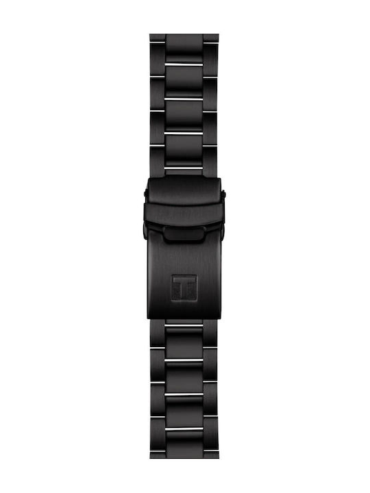 Tissot T-sport Seastar 1000 Ανδρικό Ρολόι 40mm Μπαταρίας με Μαύρο Μεταλλικό Μπρασελέ