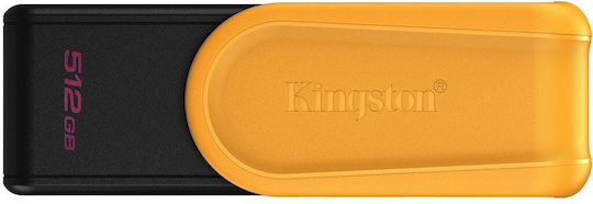Kingston DataTraveler Exodia S 512ГБ USB 3.2 Стик Жълт