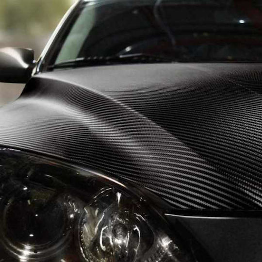 Benzi Autocolante Auto Carbon 127 x 127cm în Culoarea Negru 1buc