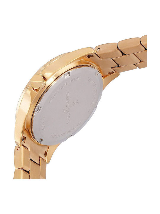 Pierre Cardin Damen Uhr mit Gold Metallarmband