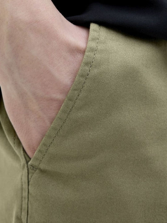 Herrenshorts Chino Deep Lichen Green