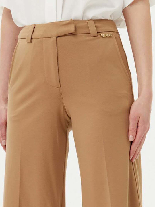 Γυναικείο Υφασμάτινο Παντελόνι Beige Sand