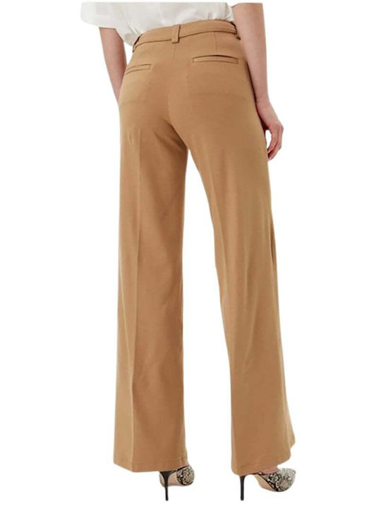 Γυναικείο Υφασμάτινο Παντελόνι Beige Sand