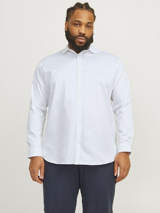Long-sleeved Cotton Shirt White