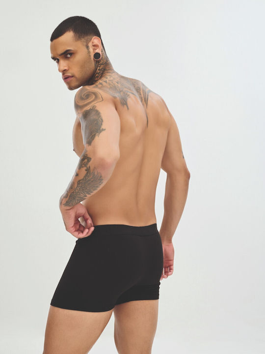 Ανδρικά Μποξεράκια Μαύρο 2Pack