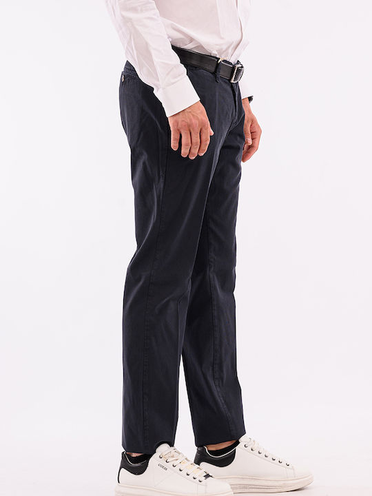 Pantaloni Chino Albastru închis