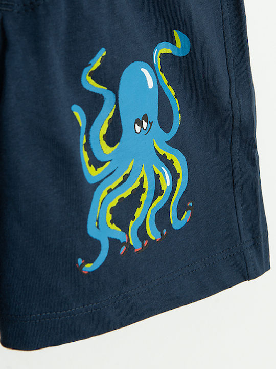 Kids' Set with Shorts Summer 2pcs Navy Blue