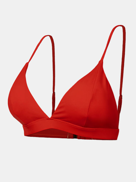 Topuri De Bikini Triunghi Cupe C Roșu