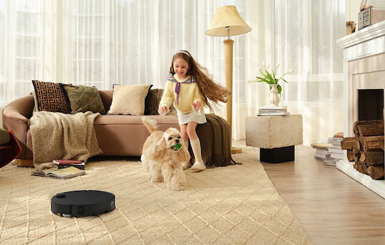 Roborock Saros 10 Robot Vacuum Cleaner With Battery Life Up To 220min And Space Coverage Up To 240sqm Black