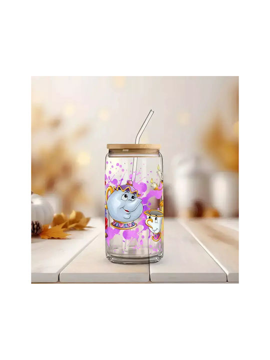 Glasdeckel Mrs Potts