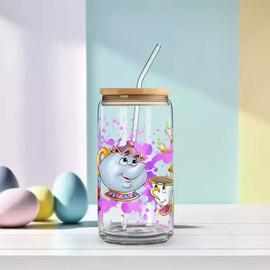 Glasdeckel Mrs Potts