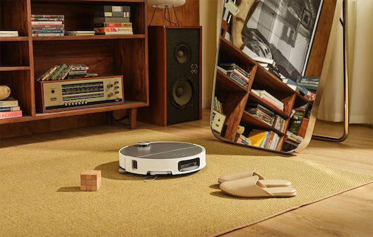 Roborock Saros 10 Aspirator Robot cu Cartografiere Laser și Putere de Aspirație 22000Pa Albă