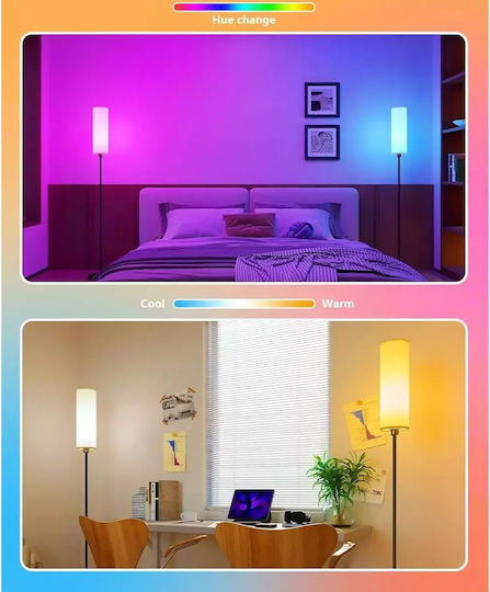 LED Φωτιστικό Δαπέδου Υ165εκ. Διάφανο LED Φωτιστικό Δαπέδου Υ165εκ. Διάφανο