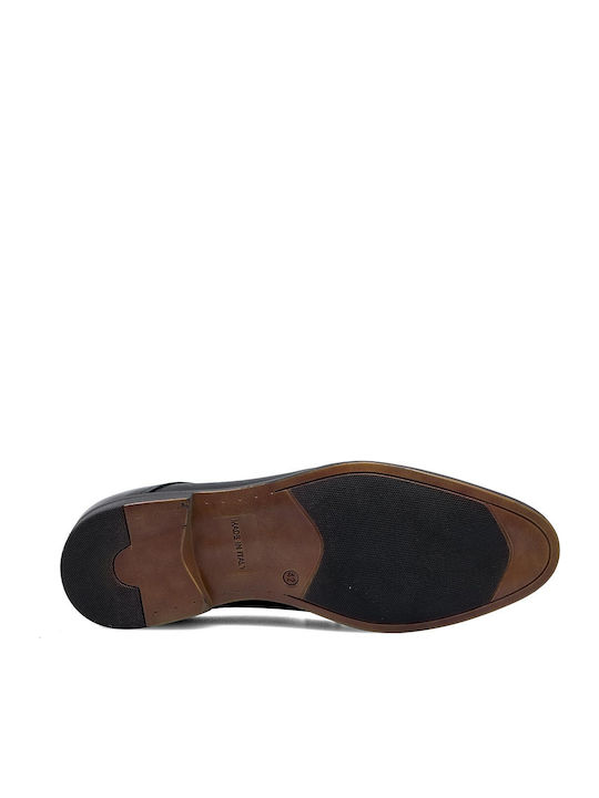 Leder Herren Freizeitschuhe Schwarz
