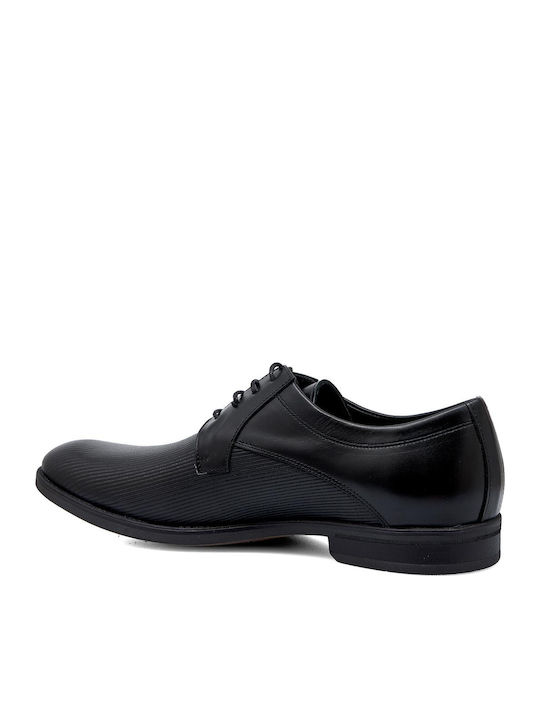 Leder Herren Freizeitschuhe Schwarz
